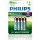 RECHARGEABLE BATTERY  R03B4A70 AAA 700mah 4TMX